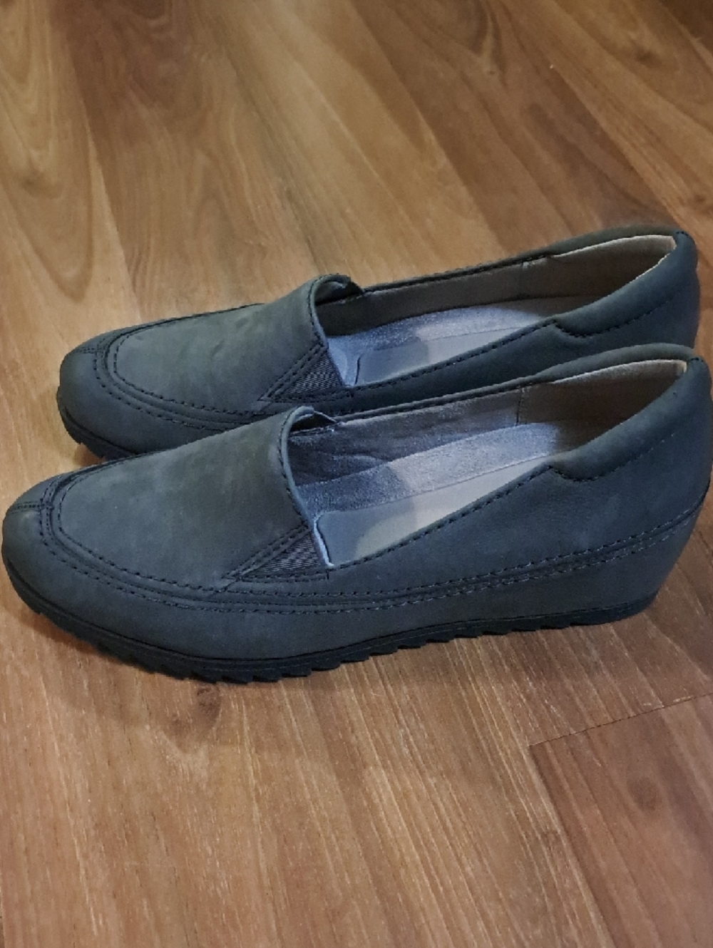 Naturalizer Women's Slip-On Loafers in Slate Gray
